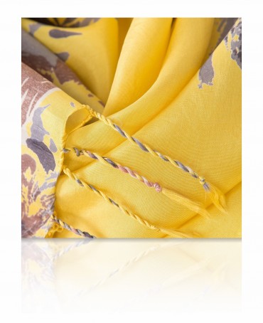 Палантин Женский S40-BRUSH.FL/YELL